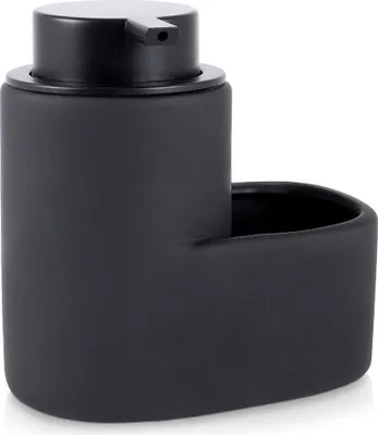 Immagine prodotto di Pompa per sapone con portasapone nero 12,7 X 13,3 X 7,8 cm