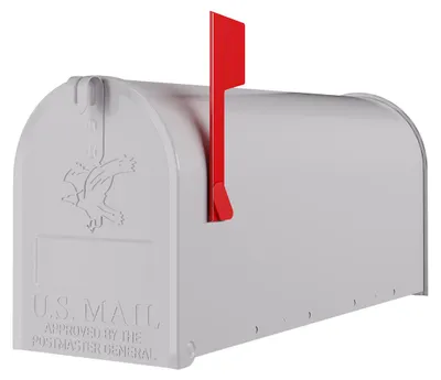 Produktbild von Wandbriefkasten US Mailbox in Weiß