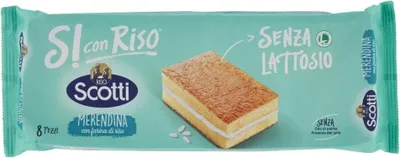 Produktbild von Scotti Italian Gourmet Si con Riso Merendine Farina di Riso Kuchen 6 x 200g