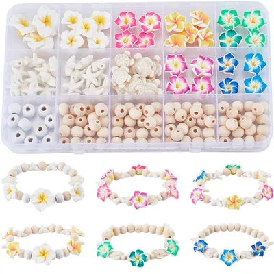 Sommerarmband-Bastelset, 148 Teile, 6 Armbänder, DIY
