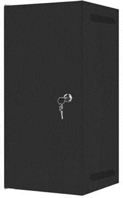Image de Lanberg WF10-2312-00B LANBERG 10" 12U 280x310 Wandgehäuse Metalltür (FlatPack) sw