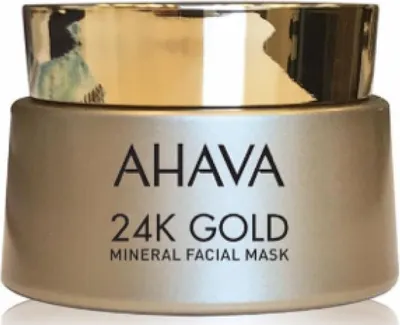 Obrázok produktu pre Ahava, 24K Gold Mineral, Hydrating, Mud Mask, For Face, 50 ml
