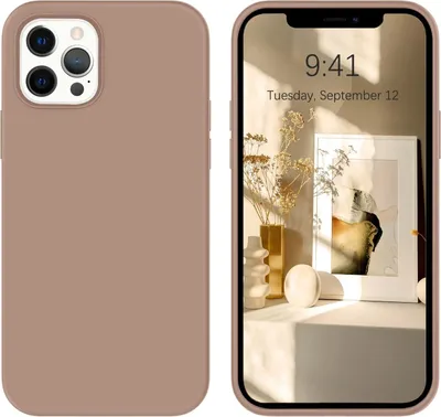 Image de Coque pour Apple iPhone 12 Pro Max, rose clair, dos en silicone