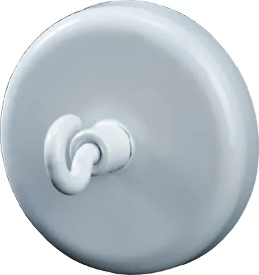 Produktbild von Dahle - Haak Magnet Dahle 36 mm 8 kg Weiß | 5 Stücke