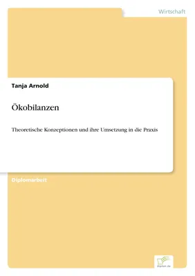 Produktbild von Ökobilanzen