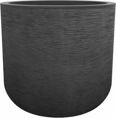 Produktbild von Blumentopf EDA Grau Kunststoff Rund Ø 40 cm