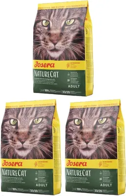 Produktbild von Josera NatureCat Grainfree Premium - Trockenfutter für Kätzchen 3 x 2kg