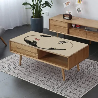 Obrázek produktu pro Voděodolná PVC podložka pod stůl, rozměry 70 x 120 cm