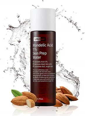 Obrázok produktu pre By Wishtrend Mandelic Acid 5% Skin Prep Water 120 ml - Pleťové tonikum s kyselinou mandľovou