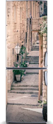 Immagine prodotto di Decorazione per frigorifero Tulup - Tappetino magnetico - 70 cm x 190 cm - Magnete da applicare al frigorifero - Dubrovnik, Croazia