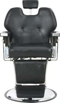 Produktbild von vidaXL Friseurstuhl Schwarz 72×68×98 cm Kunstleder