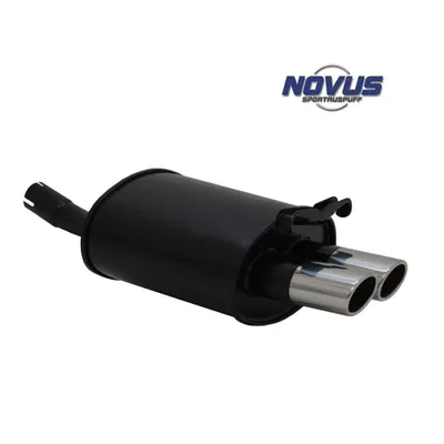 Image de Echappement sport Novus pour Mercedes SLK R170 2x76 SR-Design Silencieux final avec ABE