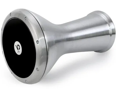 Immagine prodotto di Darbuka orientale in alluminio VD, tamburo a mano argentato, doumbek con custodia inclusa 3048