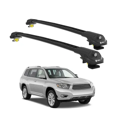 Obrázek produktu pro TURTLE STŘEŠNÍ NOSIČ AIR-1 TOYOTA HIGHLANDER XU40 2008 - 2013 , Černá