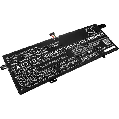 Obrázek produktu pro Baterie pro Lenovo Ideapad 720s-13, 6200mAh