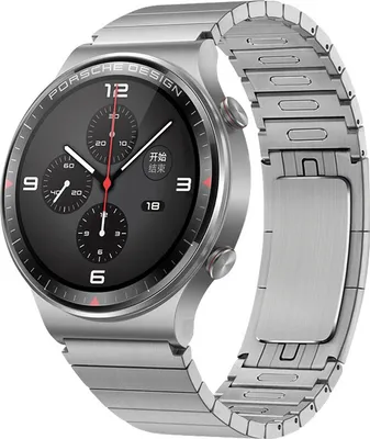 Produktbild von Strap-it Huawei Watch GT 2e Metallarmband (Silber)