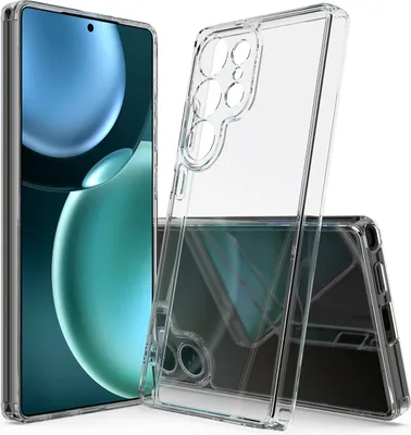 Image de Étui pour Samsung Galaxy S25 Ultra - Coque arrière Phonesta Scratchproof - Transparent