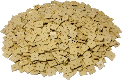 Image de LEGO® 2x2 Carreaux Modifiés Jumper Plate Beige clair - 87580 NOUVEAU ! Quantité 500x