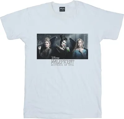 Produktbild von Disney - "Mistress Of Evil" T-Shirt für Herren BI39005 (S) (Weiß)