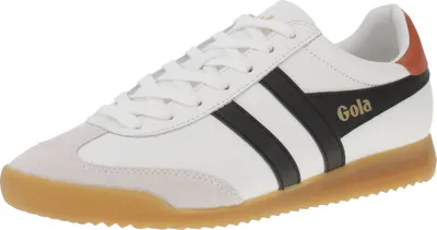 Produktbild von Gola Torpedo Leather - Herren Sneaker - White-Black-M.Orange, Größe:43 EU