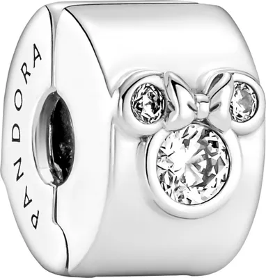Immagine prodotto di Ciondolo Pandora Disney Topolino e Minnie Mouse a clip 790111C01