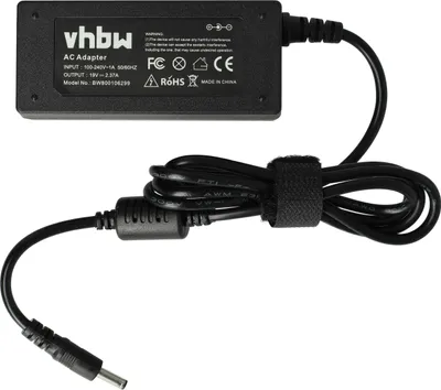 Produktbild von vhbw Netzteil kompatibel mit Asus ZenBook UX31A-R4005X, UX31A-R4005V, UX31A-R4004V, UX31A-R4003X, UX31A-R4003V, UX31A-R4002V Notebook - 200 cm, 45 W
