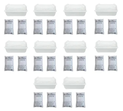 Produktbild von 10 x Box XL Luftentfeuchter Sets mit 20 x 1000g Granulat Raumentfeuchter