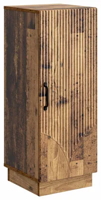 Zdjęcie produktu dla Komoda vidaXL z drewna postarzanego 33 x 34,5 x 87 cm z płyt drewnopochodnych