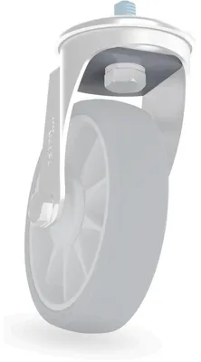 Produktbild von Fetra Feststellstrebe für Ø 160 + 200 mm Rückenlochrolle, 71643F