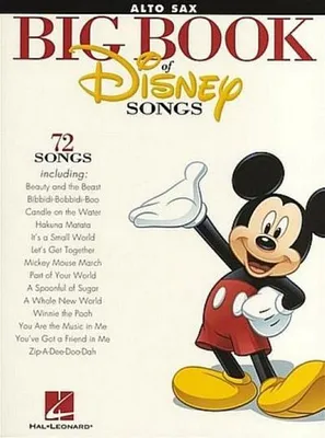 Productafbeelding van The Big Book of Disney Songs