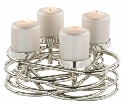 Produktbild von Fink Dekokranz Duplex Ø35cm 4-flg.