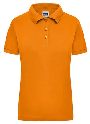 Produktbild von James and Nicholson - Poloshirt für Damen - Arbeit LT2555 (S) (Orange)