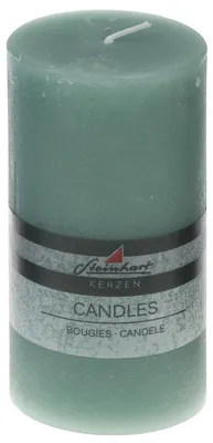 Produktbild von Stumpenkerze "Raureif" Salbei 150/78 mm
