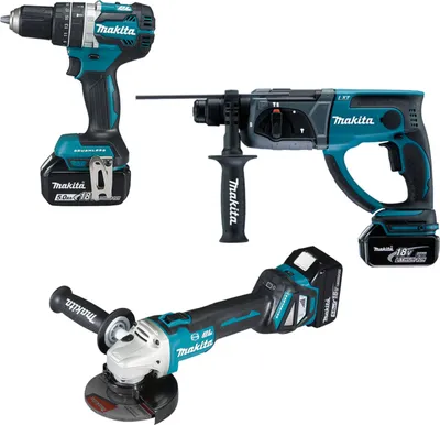 Zdjęcie produktu dla Akumulatorowy zestaw specjalny Makita LXT LXT - 18 V - Zestaw narzędzi