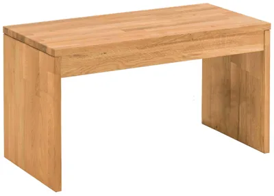 Produktbild von Garderobenbank Sitzbank KIRSA 82 cm Wildeiche massiv