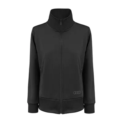 Produktbild von Audi Fleecejacke Damen, schwarz, Gr. XXL, Damenjacke, Übergangsjacke, leichte Jacke
