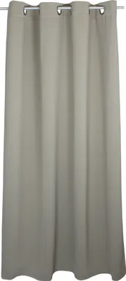 Produktbild von Verdunkelungsvorhang Ösen 140 x 245 cm Hell Taupe Vorhang blickdicht Gardine abdunkelnd wärmeisolierend
