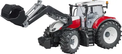 Immagine prodotto di Bruder Landwirtschaft Steyr 6300 Terrus CVT, mit Frontlader, Traktor, Modellfahrzeug, Modell Fahrzeug, Spielzeug, 03181