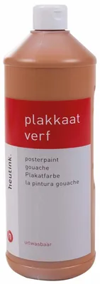 Image de Arts & Crafts Heutink Gouache Interpaint, flacon 1 litre, bronze