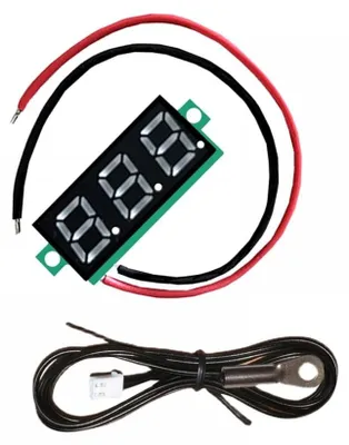 Digitales Thermometer 0,2" LED, DC4-28V, -50 bis 210 °C, NTC-Sensor