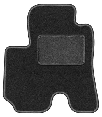 Productafbeelding van Velours bestuurdersmat voor Toyota RAV4 II FL 2003-2005 – grafiet, op maat – Wielganizator LUX