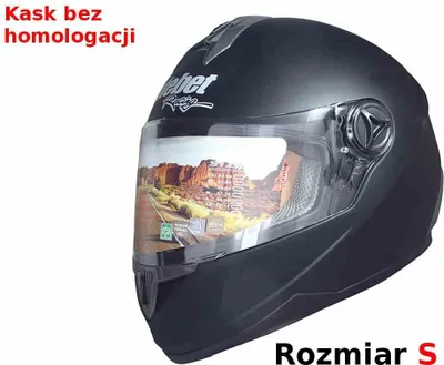 Immagine prodotto di Casco Safebet Hf-122 Piatto Nero S (Non Ece)