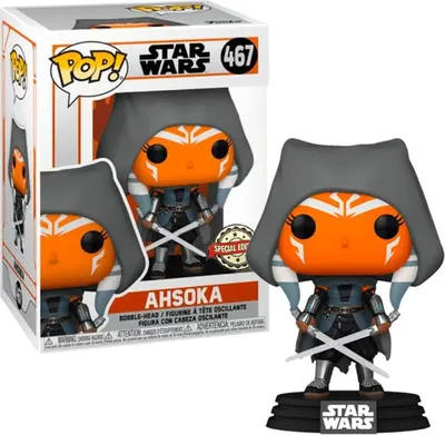 Zdjęcie produktu dla Funko Pop! Star Wars The Mandalorian - Figurki Ahsoka w Szacie Exclusiv