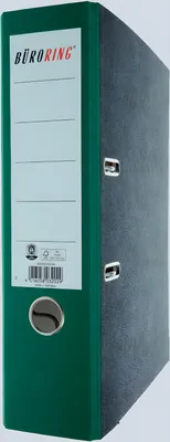 Produktbild von Wolkenmarmor Ordner, A4, Rücken- breite, 80mm, grün