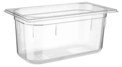 Produktbild von APS 82022 GN 1/3 Behälter, Polycarbonat, 32,5 x 17,6 cm, Tiefe 150 mm, 5,3 Liter