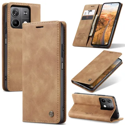 Image de Housse de téléphone Caseme pour Xiaomi Redmi Note 13 Pro 5G / Poco X6 5G Marron clair
