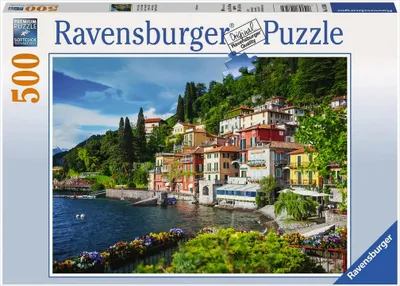 Obrázok produktu pre Ravensburger Lake Como, Italy, 500 kusov, Prázdniny, 10 rok / roky