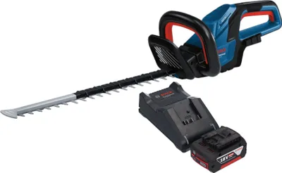 Produktbild von Bosch GHE 18V-50 Professional Akku Heckenschere 18 V 50 cm Brushless + 1x Akku 5,0 Ah + Ladegerät