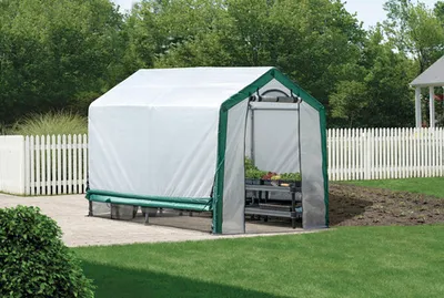 Obrázok produktu pre ShelterLogic fóliový skleník biely/zelený 240x180x200 cm