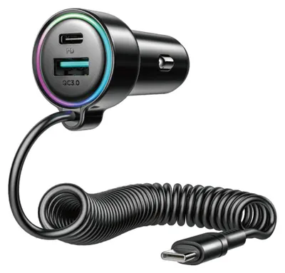 Obrázek produktu pro JOYROOM JR-CL07, Auto, Zapalovač na doutníky, 1,5 m, Černá